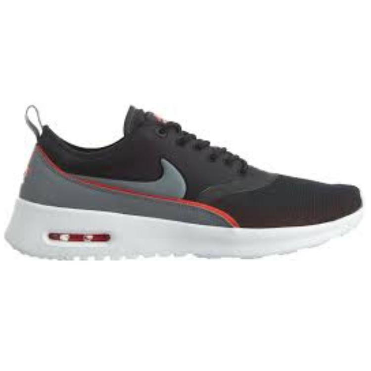Nike Air Max Thea Ultra Black Cool Grey Bright Crimson Women’s