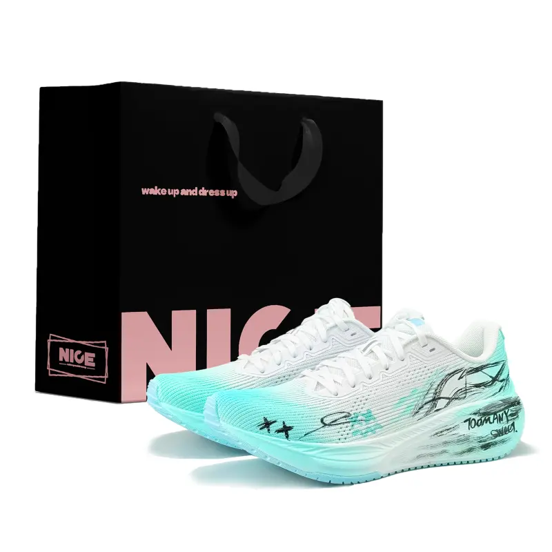 Li Ning Version 2.0 Cushioning Slip Resistant Abrasion Resistant Low top Casual Physical Fitness Test & Exam