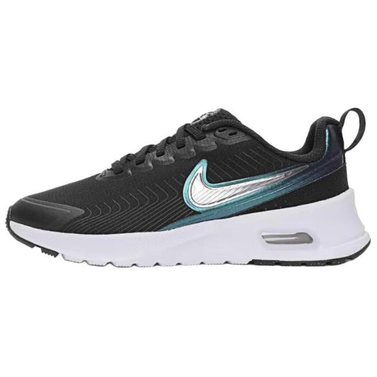 Nike Air Max Nuaxis Black White Metallic Silver Metallic Dark Grey Women’s