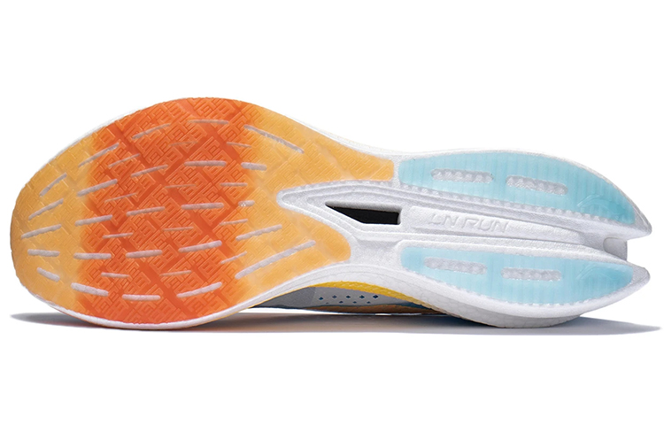 Li Ning Feidian 2 Elite Polyphenols Racing Running Shoes Men’s Xinjiang Blue