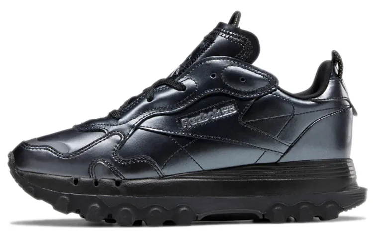 Reebok Classic Leather Cardi B Dark Silver Women's