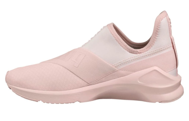 PUMA Fierce Casual Breathable Lightweight Abrasion Resistant Slip Resistant Low top Running Shoes Women's Pink