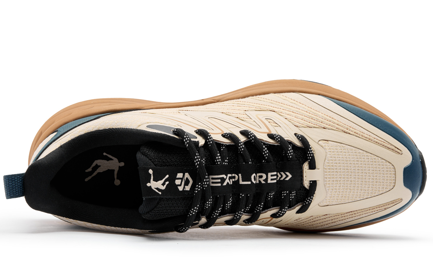 QIAODAN Cushioning Slip Resistant Abrasion Resistant Breathable Coverage Impact Resistant Height Increasing Low top