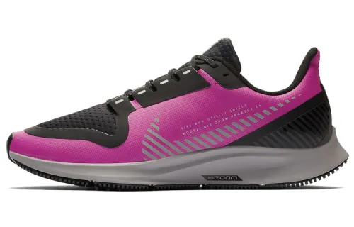Nike Pegasus 36 splicing professional shock-absorbing, anti-slip and wear-resistant, low-top marathon running shoes, women's pink black