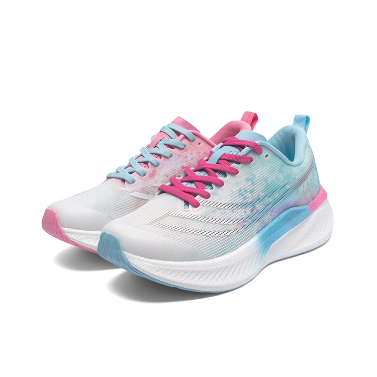 LPMX Running Shoes Women’s Low Top New Pink Blue Mismatched/Qixi Festival Colorway