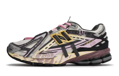 New Balance 1906 Abrasion Resistant Low top Running Shoes Men's Black, Gray, Pink, Purple