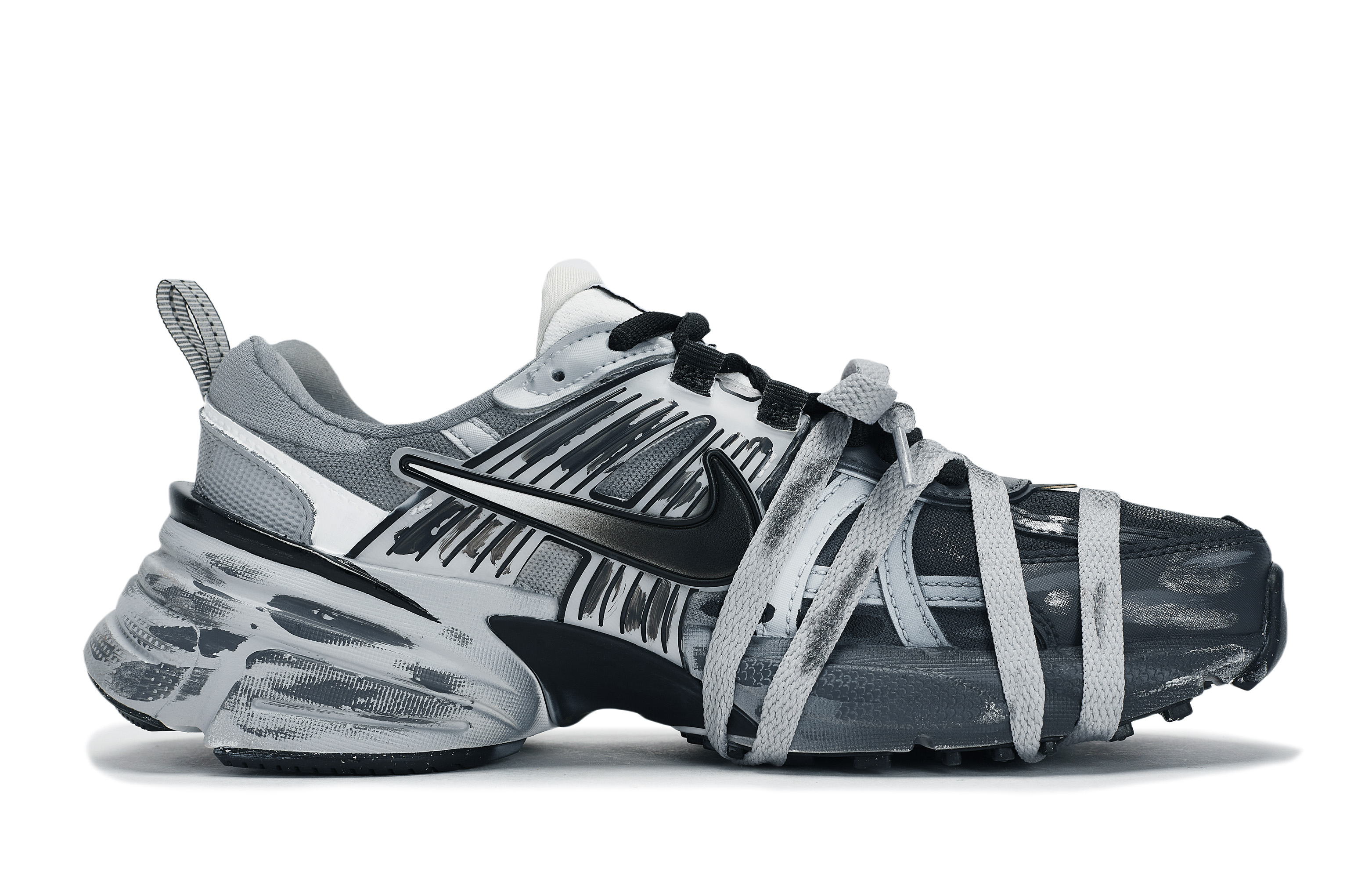Nike V2K Run Slip Resistant Abrasion Resistant Slip Resistant Abrasion Resistant Low top Running Shoes Women’s