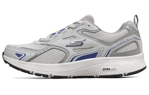 Skechers Go Run Consistent Mesh Breathable Low top Casual Running Shoes Men's Gray