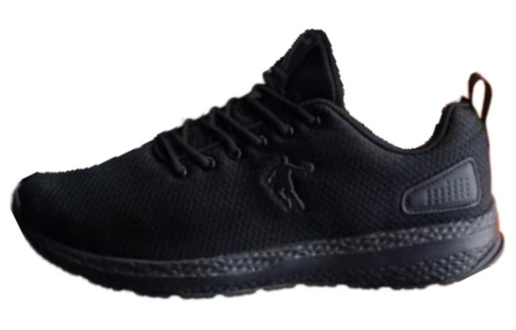 QIAODAN Breathable Low top Running Shoes Men’s Black