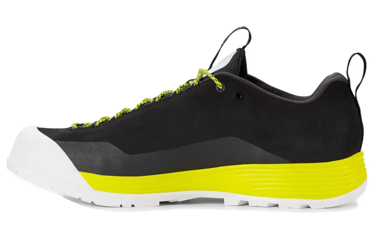 Arc'teryx KONSEAL FL Cushioning Slip Resistant Lightweight Low top Outdoor Shoes Men's Black Yellow