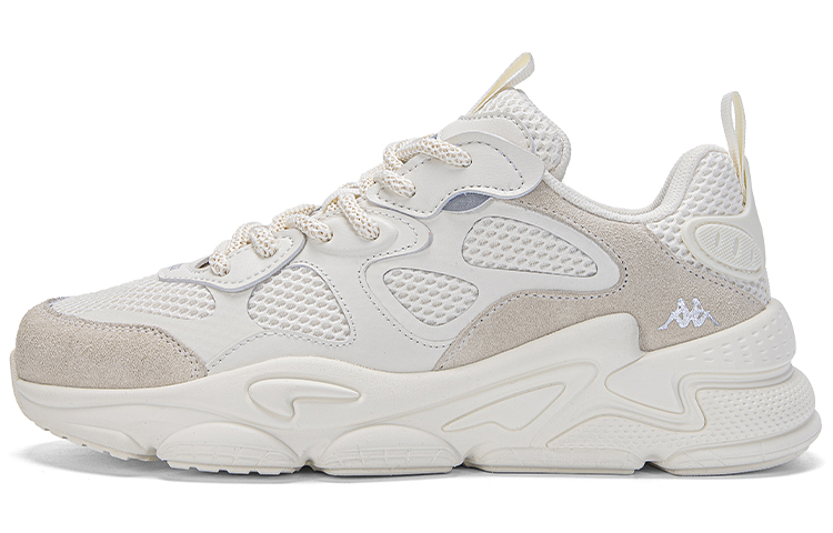 Kappa Wanderer 3 Cushioning Low top Casual Running Shoes Unisex Winter White Malt Brown Rice Dumpling