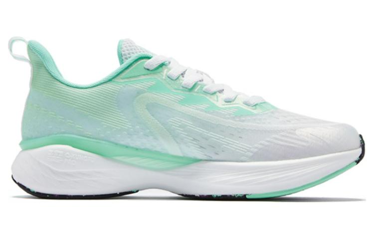QIAODAN Flying Shadow Team 1.0 Cushioning Slip Resistant Abrasion Resistant Low top Running Shoes Men’s White Green