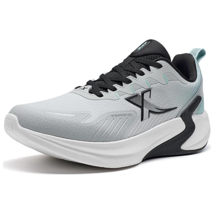 XTEP Cushioning Breathable Low top Running Shoes Men’s Gray Blue