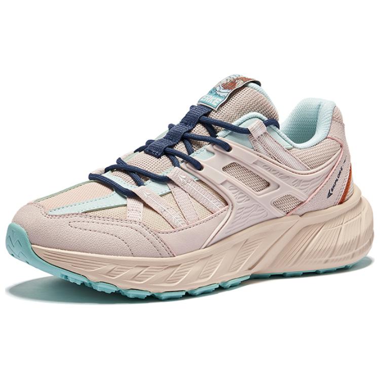 Erke Slip Resistant Abrasion Resistant Low top Casual Running Shoes Women’s Birch Wood Yam Gray