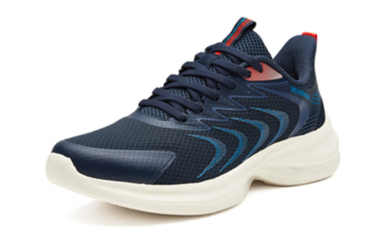 361° Rebound Cushioning Rebound Cushioning Low top Running Shoes Men’s White Blue