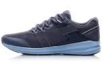 Li Ning Lightweight Non slip Lightweight Low top Running Shoes Unisex Night Shadow Blue