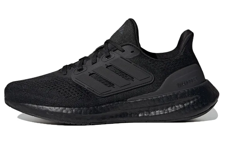 Adidas Pureboost 23 Mesh Cushioning Slip Resistant Cushioning Slip Resistant Low top Running Shoes Men's Black