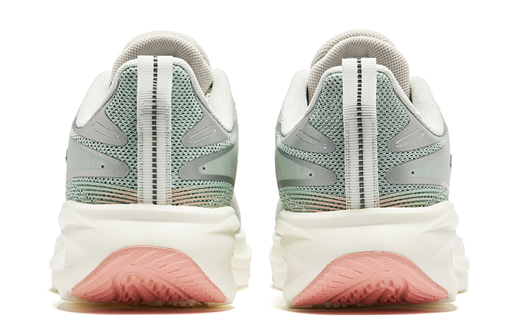 Erke Comfortable And Breathable Cushioning, Wear Resistant Low top Running Shoes Women’s White Green