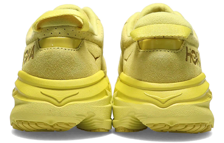 HOKA ONE ONE Bondi L Suede Celery Lima Bean All Gender