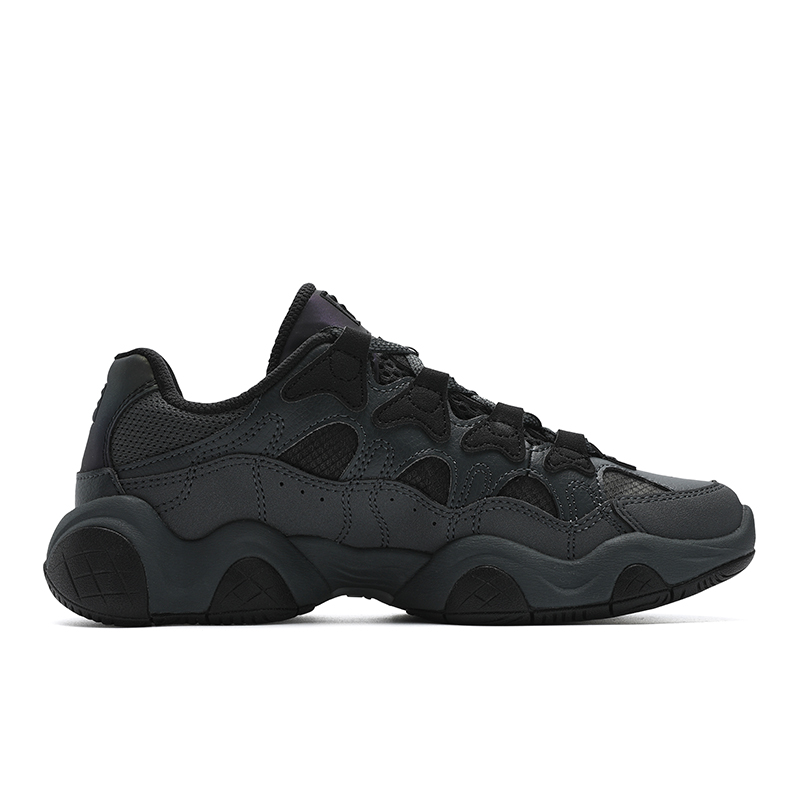 FILA Breathable Coverage Support Lightweight Rebound Low top Running Shoes Women’s Gray Black