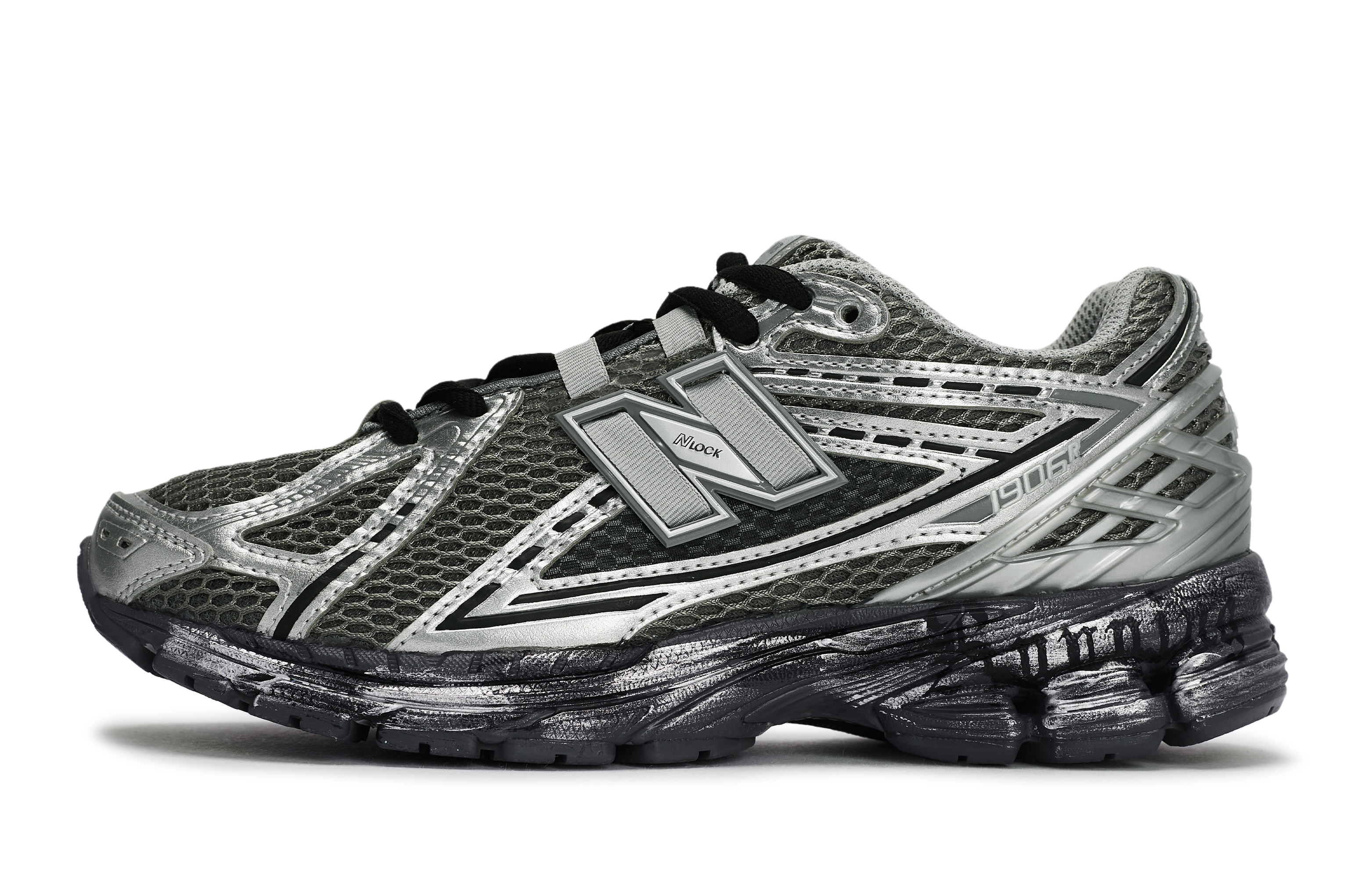 New Balance NB 1906R Abrasion Resistant Abrasion Resistant Low top Running Shoes Unisex Gray Green Silver