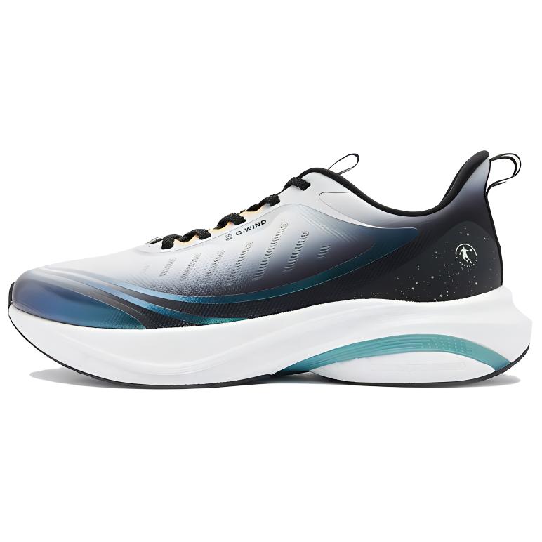 QIAODAN Infinity 6.0 Mesh Cushioning, Wear Resistant Low top Running Shoes Men’s Gray Black