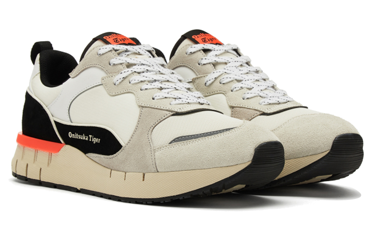 Onitsuka Tiger Bravon ‘Beige Grey Neon Orange’