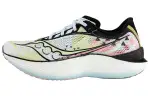 Saucony Endorphin Pro 3 Running Shoes Unisex Low Top White/Yellow/Pink