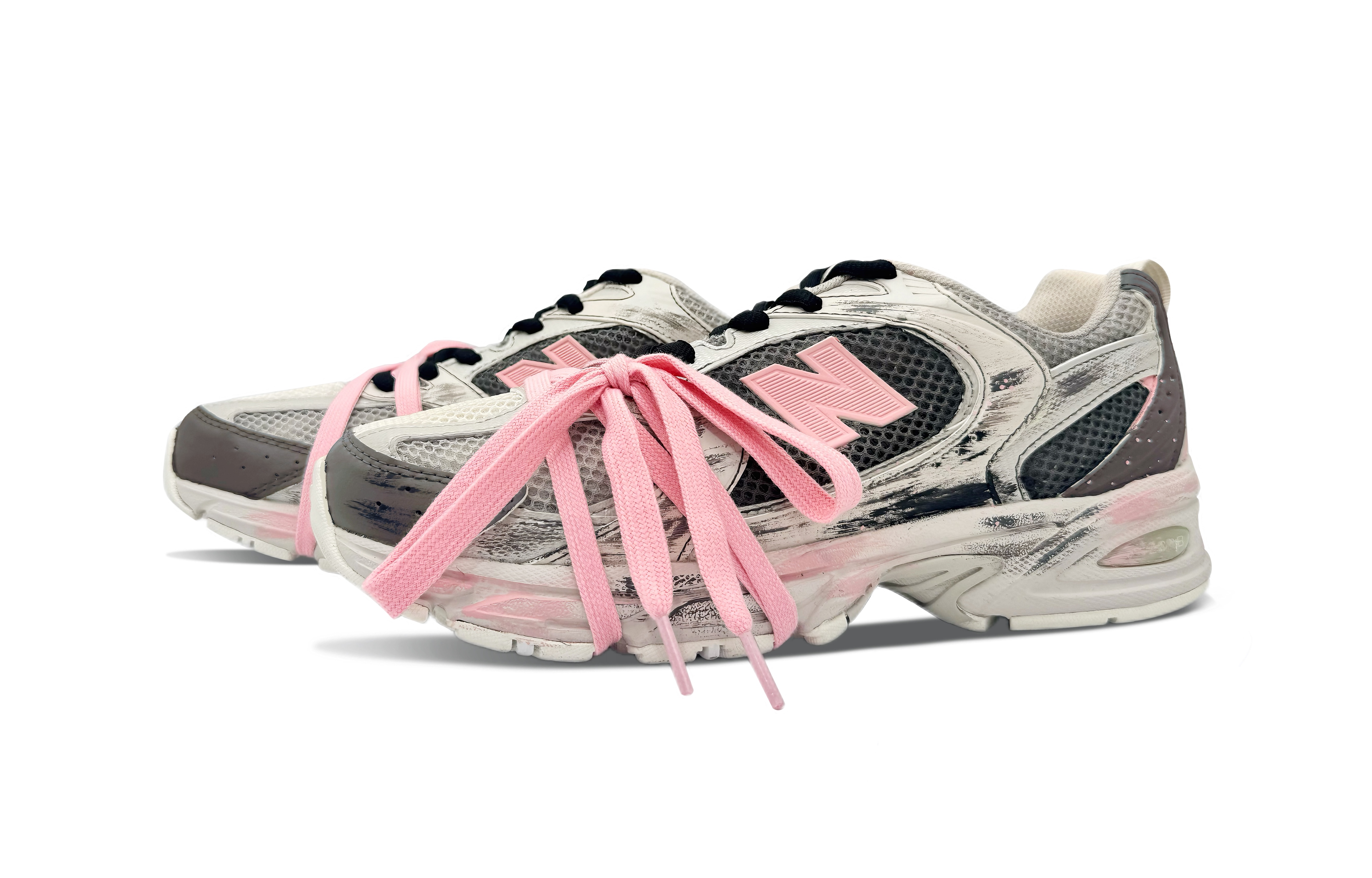 New Balance NB 530 Slip Resistant Low top Running Shoes Unisex Pink Brown