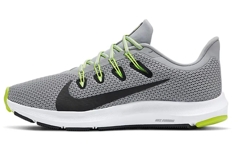 Nike Quest 2 Fabric Cushioning Slip Resistant Abrasion Resistant Lightweight Low top Marathon Running Shoes Unisex