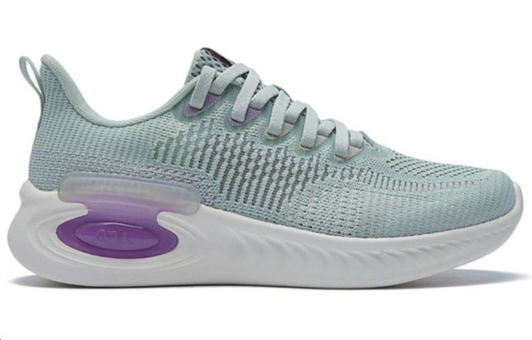 361° Mesh, Textile Slip Resistant Breathable Lightweight Cushioning Low top Running Shoes Women’s Green Purple