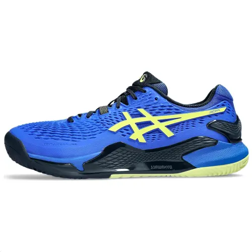 ASICS Gel Resolution 9 Padel Illusion Blue Glow Yellow