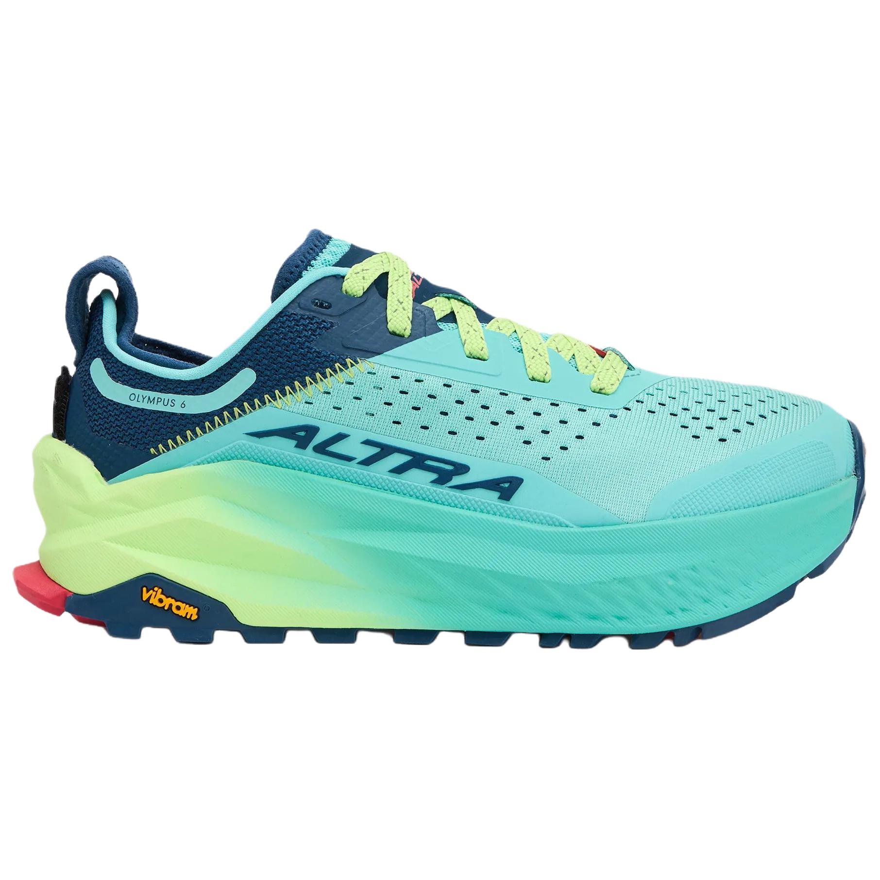 Altra OLYMPUS 6 Abrasion Resistant Abrasion Resistant Low top Trail Running Shoes Women’s Cyan