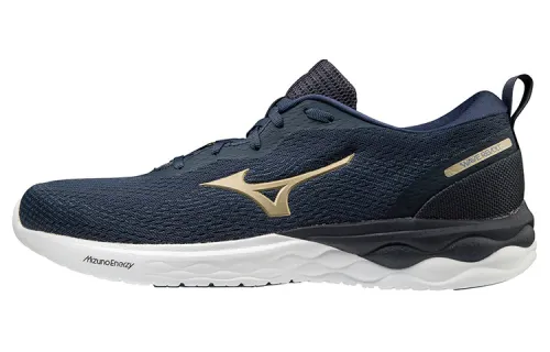 Mizuno Wave Revolt 'Navy Gold'