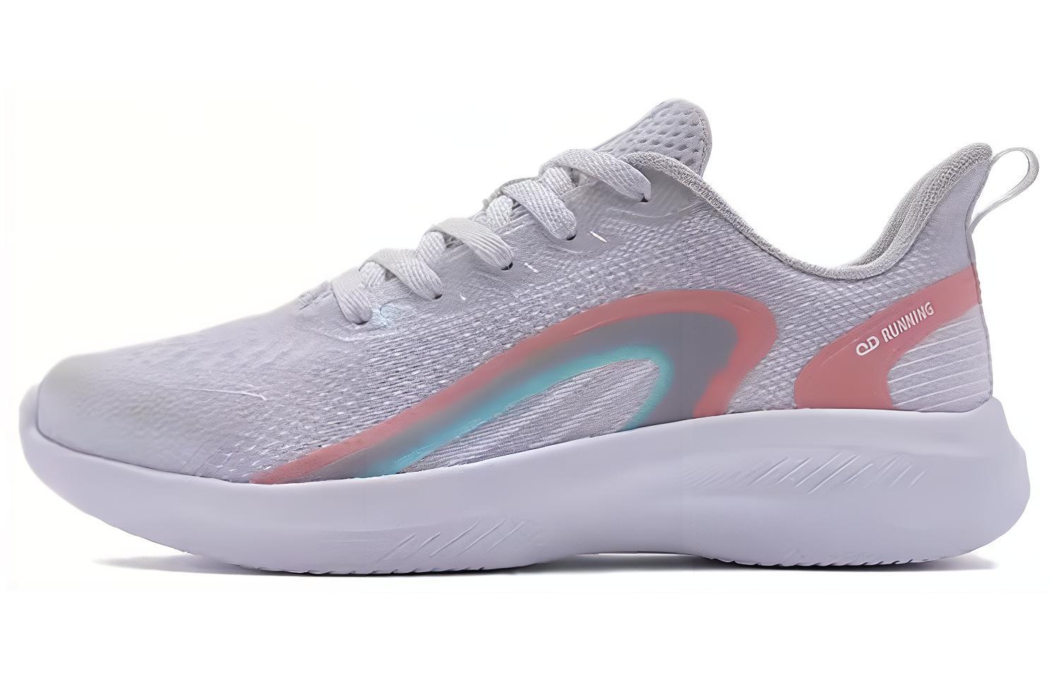 QIAODAN Cushioning Low top Running Shoes Women’s White Pink