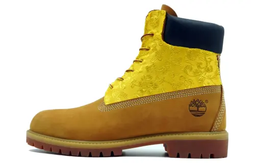 Timberland PREMIUM Thermal Waterproof Short Outdoor Boots Women's Yellow