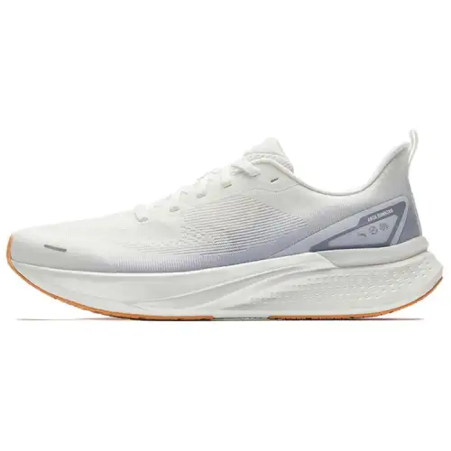 Anta Hydrogen Run 7 Abrasion Resistant Breathable Low top Casual Running Shoes Men's White Gray