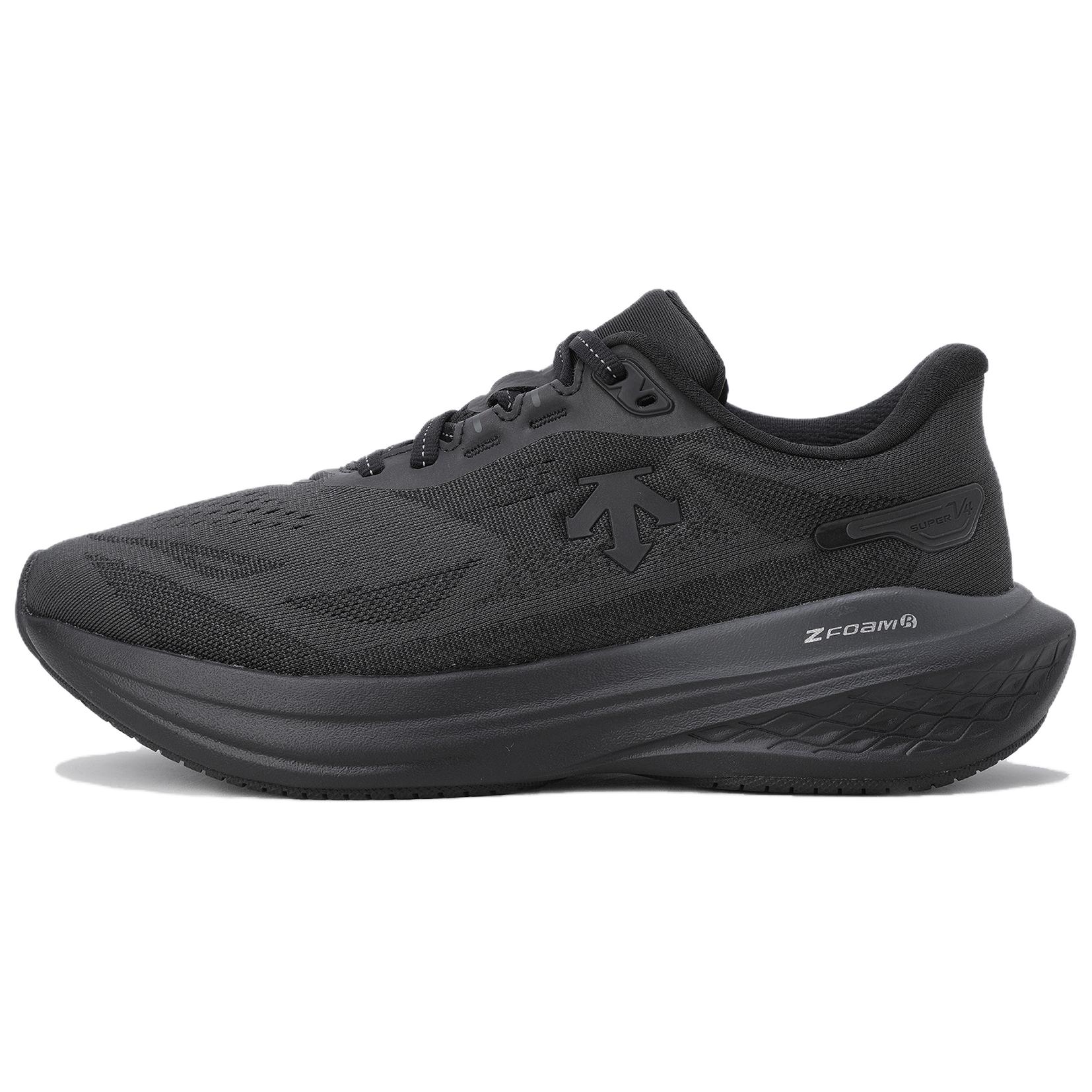 DESCENTE Energize Super V4 Low top Casual Running Shoes Unisex Black