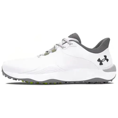 Under Armour UA Drive Pro Spikeless Golf Low top Golf Shoes Men's White Gray