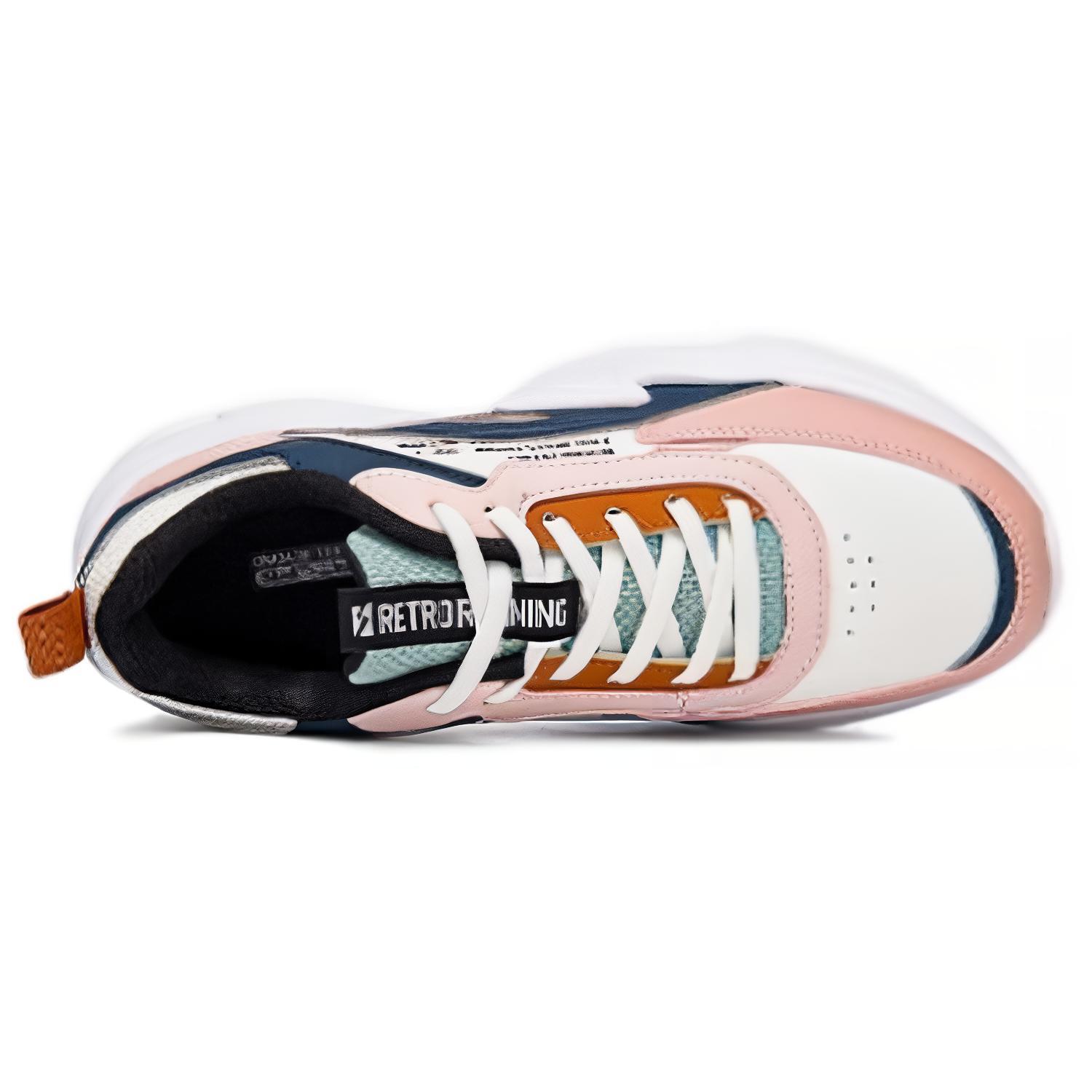 361° Cushioning, Wear Resistant Low top Running Shoes Women’s White Pink