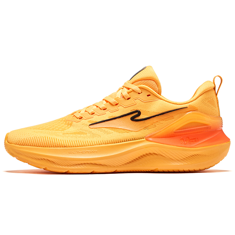 Erke Tianma 3.0 Cushioning Breathable Rebound Low top Training Sprint Running Shoes Men’s Fluorescent Sweet Orange