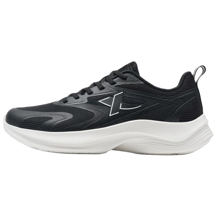 XTEP Abrasion Resistant Slip Resistant Lightweight Low top Casual Running Shoes Men’s Black White