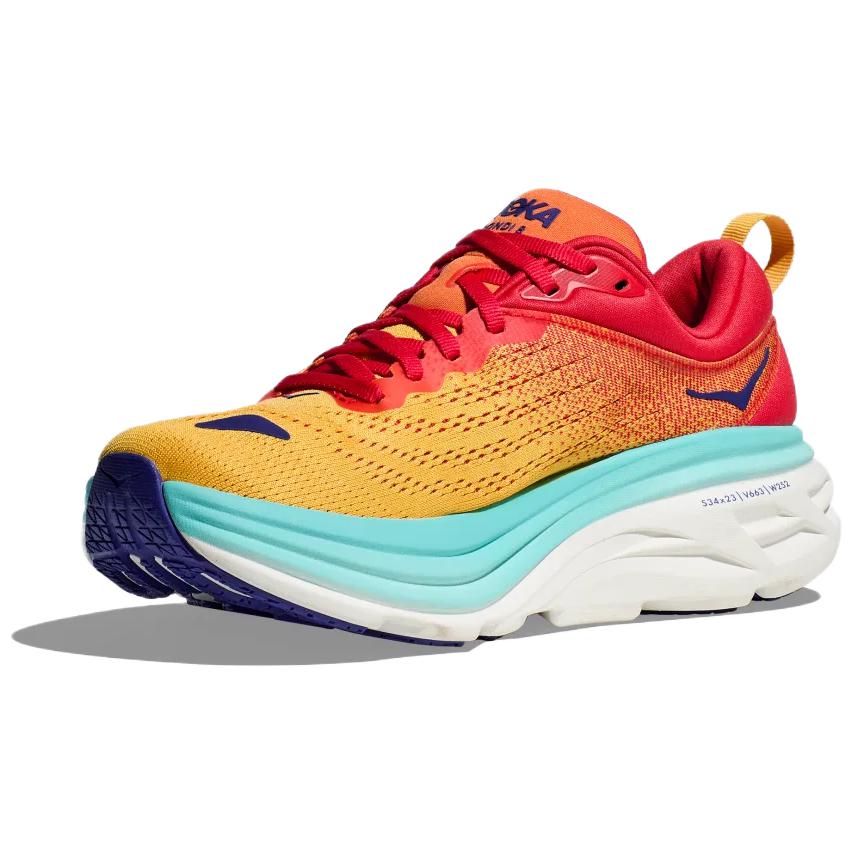 HOKA ONE ONE Bondi 8 Cerise Cloudless
