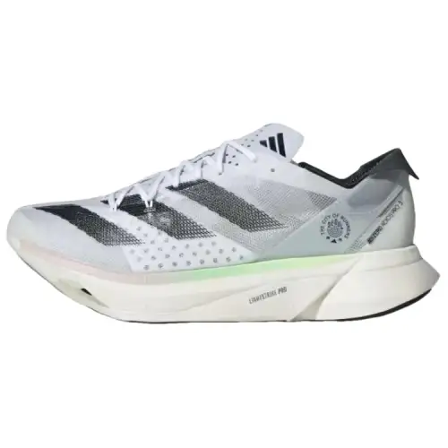 Adidas Adizero Adios Pro 3 Comfortable Fabric Cushioning Slip Resistant Abrasion Resistant Low top Running Shoes Men's