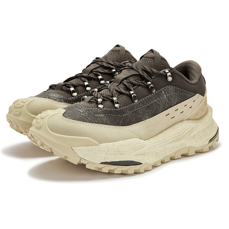 361° Wuxia 2.0 Slip Resistant, Abrasion Resistant, Moisture Wicking Low top Casual Running Shoes Men’s Bongo Brown