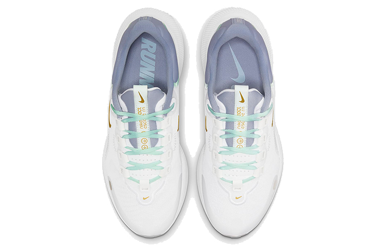 Женские кроссовки Nike React Escape Run 1 (бело-синие) — Серыйбелыйсиний — фото 4