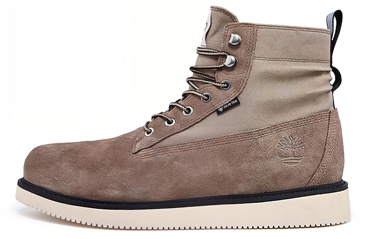 Мужские ботинки Timberland (темно-бежевые)