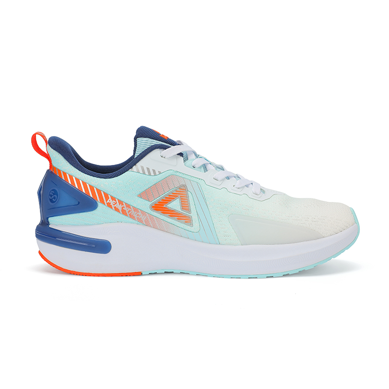 PEAK State Extreme 5.0 Cushioning Abrasion Resistant Breathable Low top Running Shoes Men’s Baymax/Light Blue