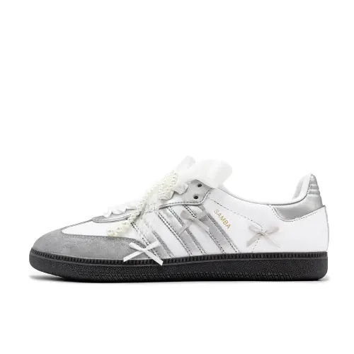 Adidas Originals SAMBA OG Ballet Girlish Leather Cushioning Abrasion Resistant Cushioning, Wear Resistant Low top