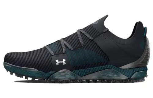 Under Armour Hovr Tour Spikeless Wide Golf Shoes 'Black Teal'